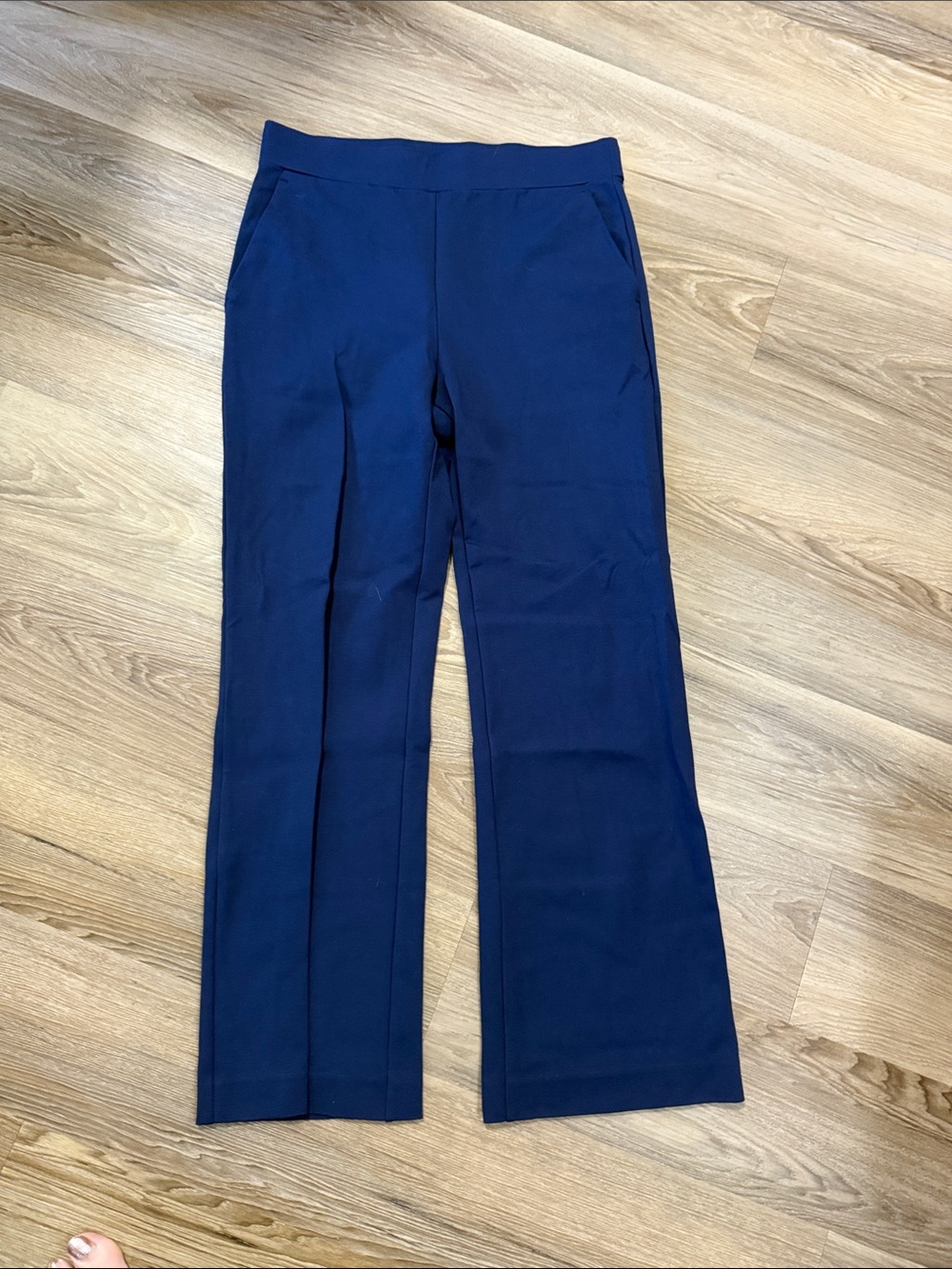 Ann Taylor Blue Boot-Cut Dress Pants NWOT